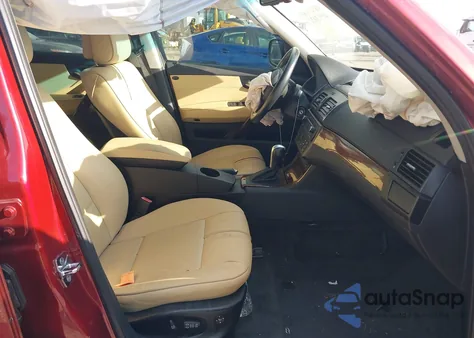 2010 BMW X3 xDrive30I z USA, uszkodzony, nr VIN WBXPC9C46AWJ39415